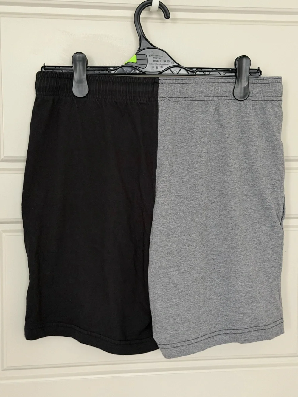 Disney Parks Star Wars Men's Split Shorts Heather Gray Black Red Drawstring M